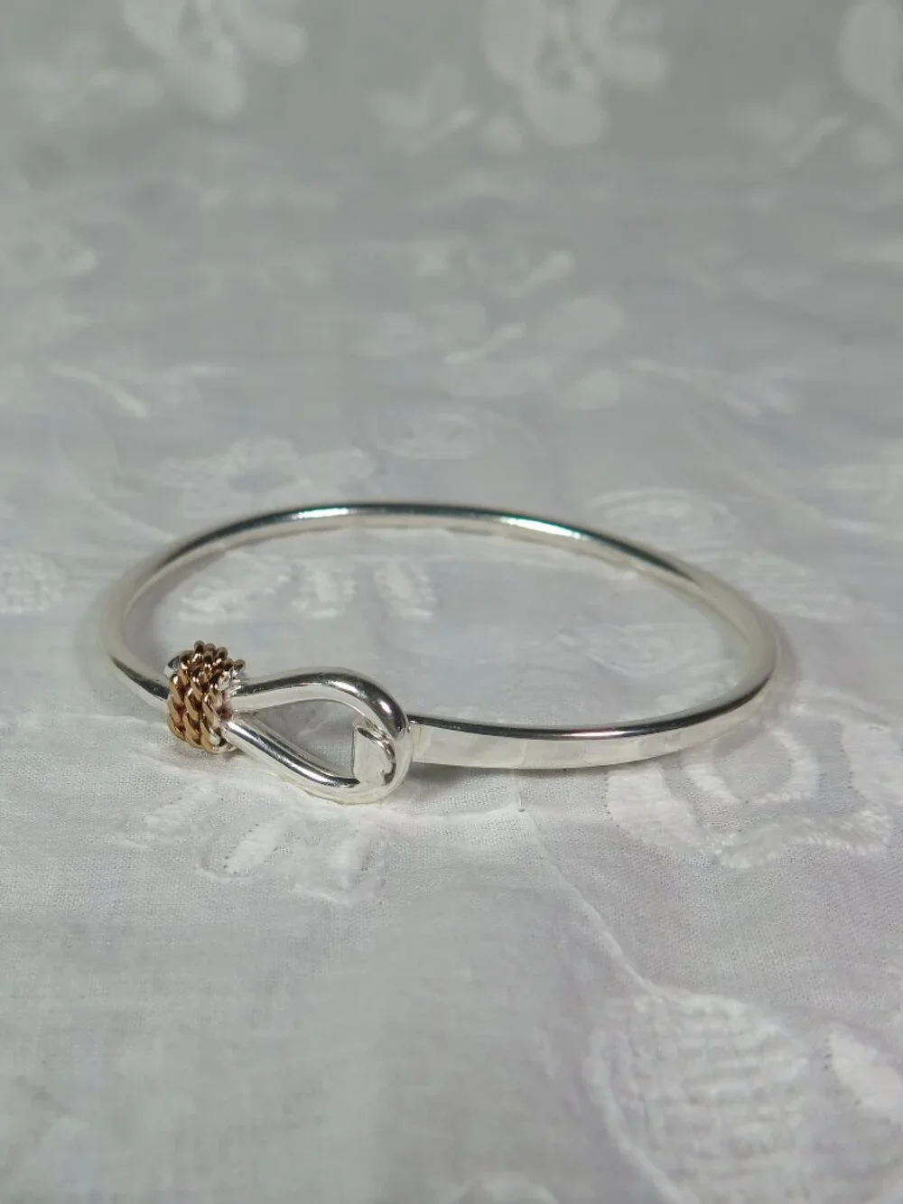 Stainless Steel Lariat Rope Bangle Bracelet